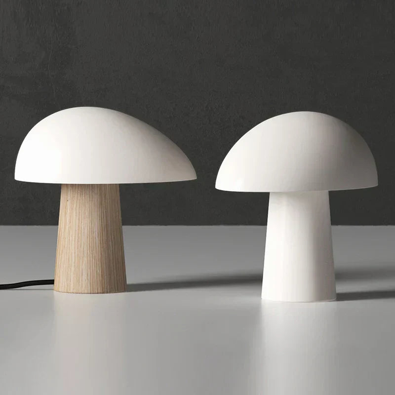 NordicGlow Mushroom Table Lamp
