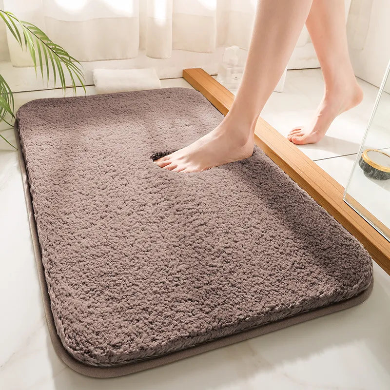 CloudLuxe Plush Bathroom Mat