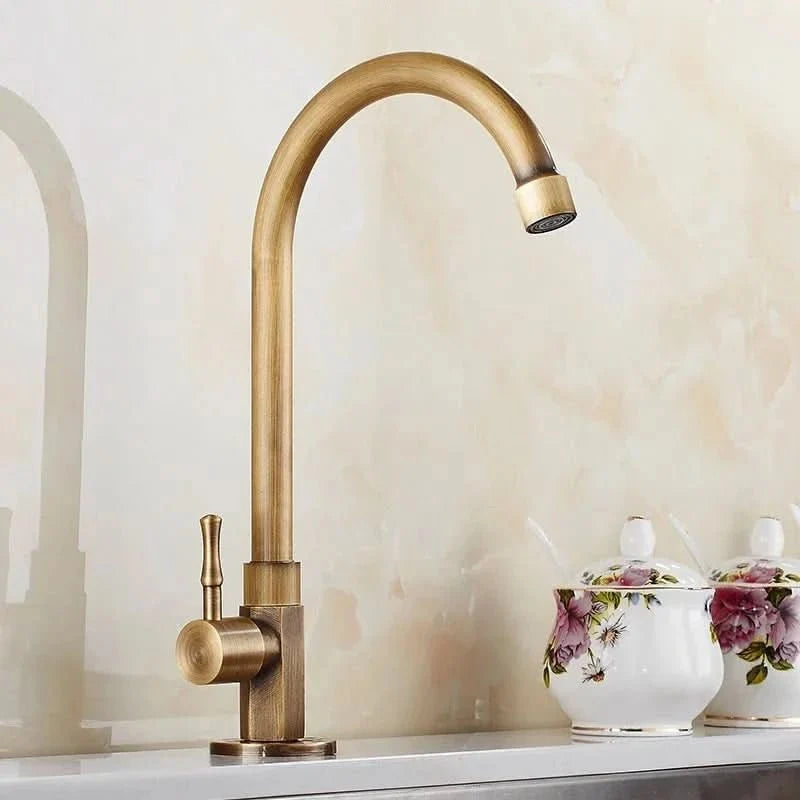 GoldenSwan Gooseneck Faucet
