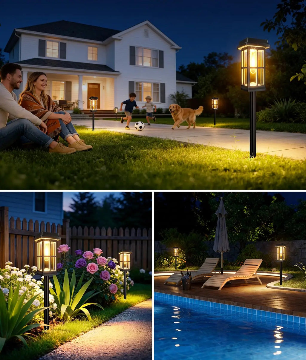 Cairn Solar Lantern Path Light