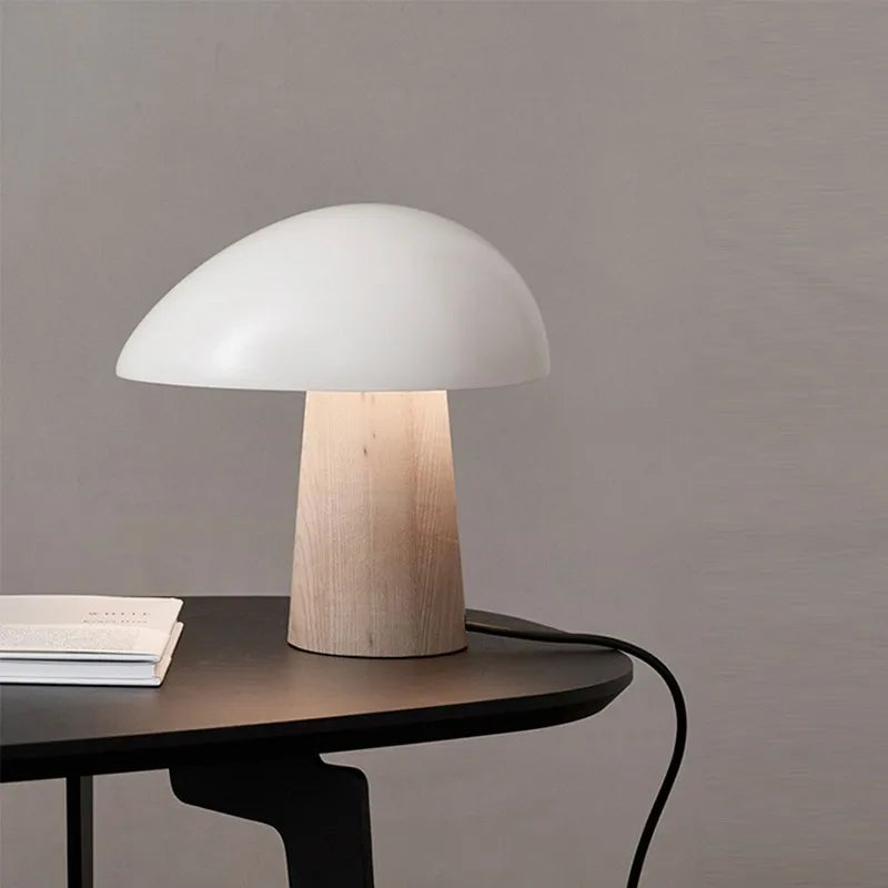 NordicGlow Mushroom Table Lamp