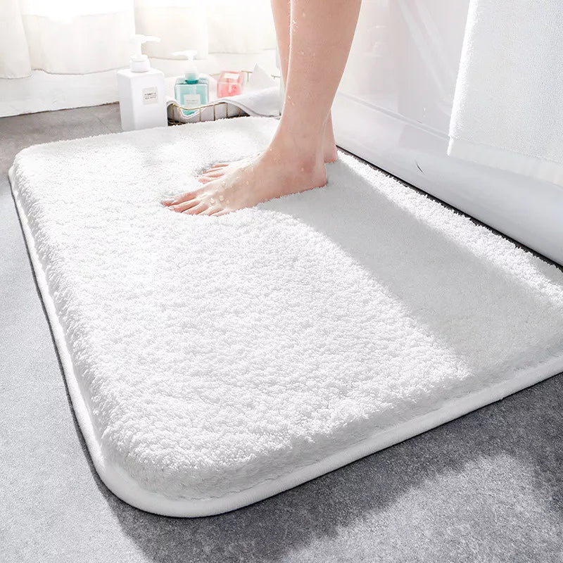 CloudLuxe Plush Bathroom Mat