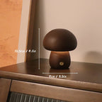 MushRoomGlow Beech Wood Lamp