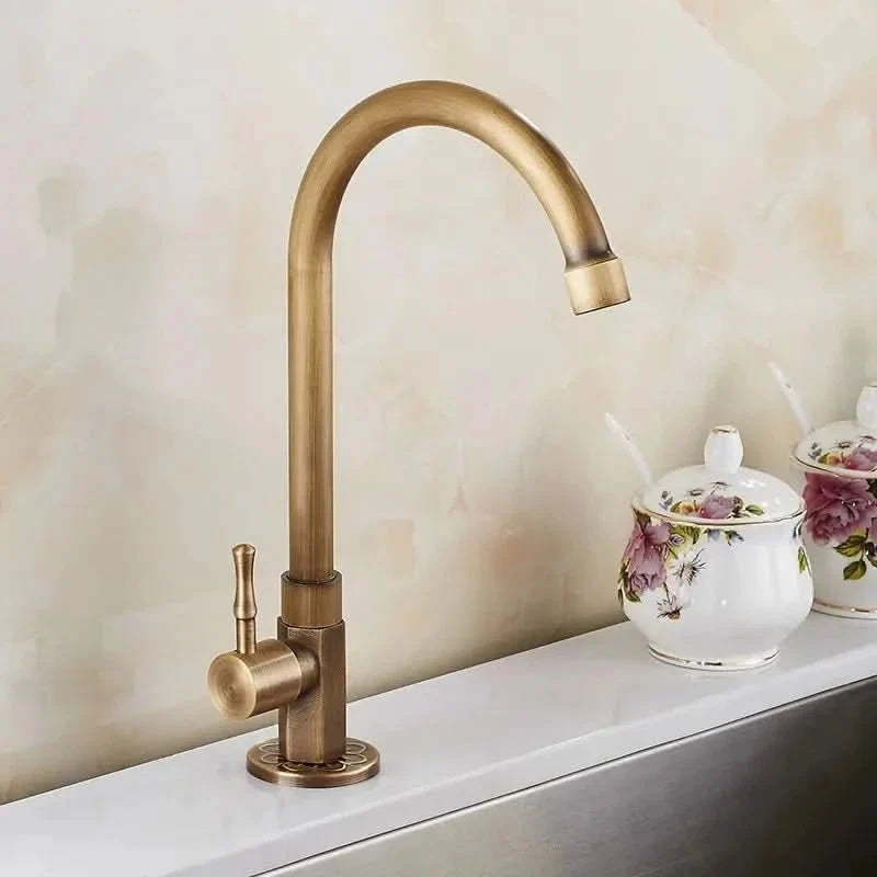 GoldenSwan Gooseneck Faucet