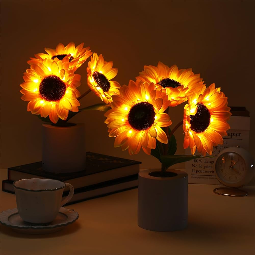 GlowFlora Sunflower Table Lamp - view 3