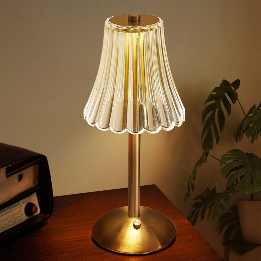CrystalGlow Touch Crystal Lamp