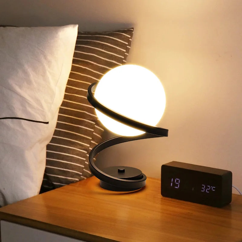 SpiraGlow Spiral Table Lamp - view 3
