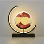SandGlow Moving Sand Lamp