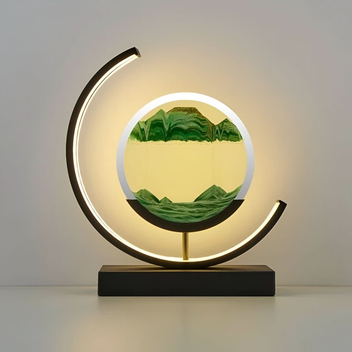 SandGlow Moving Sand Lamp