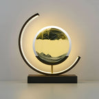 SandGlow Moving Sand Lamp