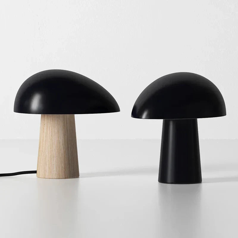 NordicGlow Mushroom Table Lamp