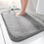 CloudLuxe Plush Bathroom Mat