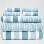 LuxeCoral 8-Piece Towel Set