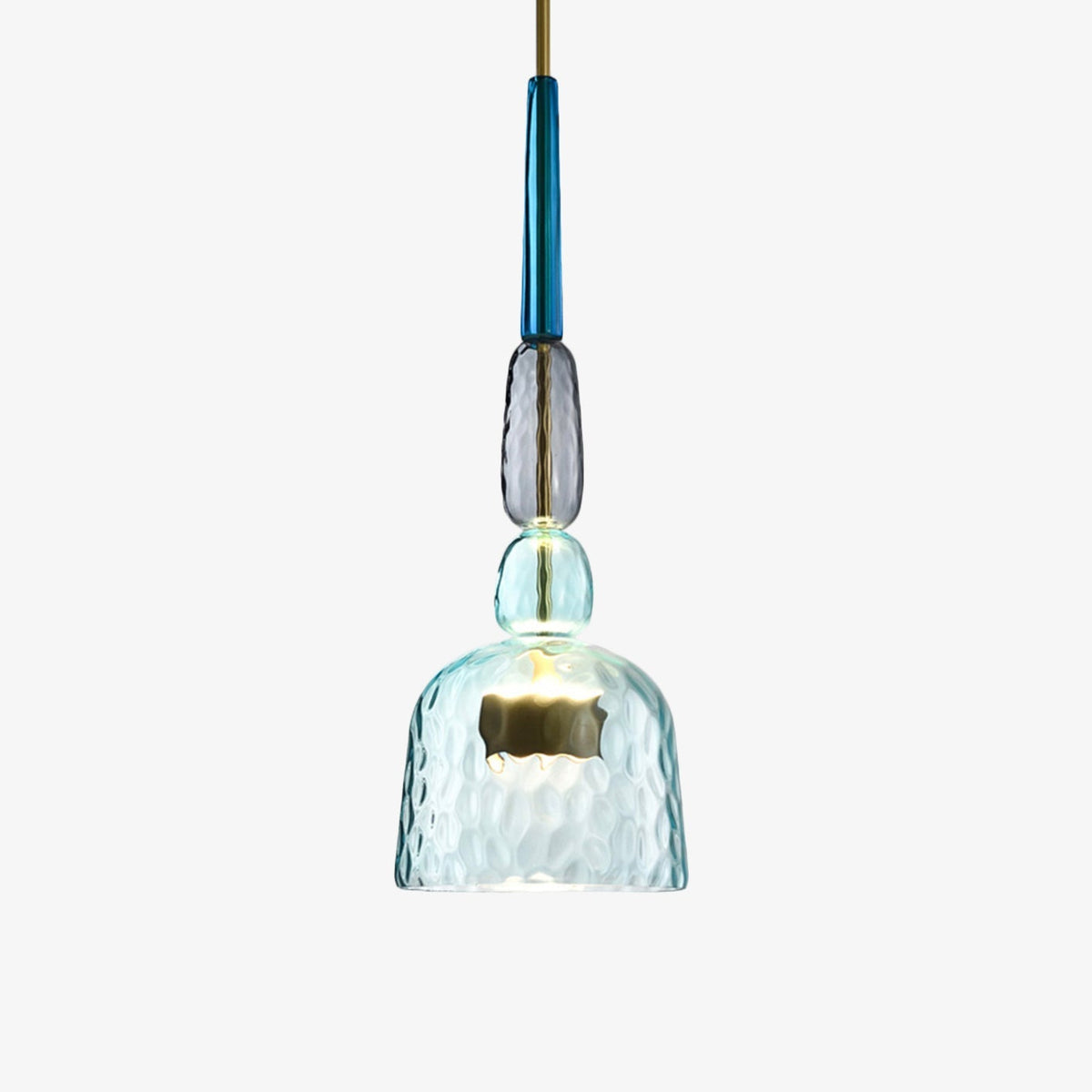 Illumy Colored Glass LED Pendant Light | Modern Nordic Design