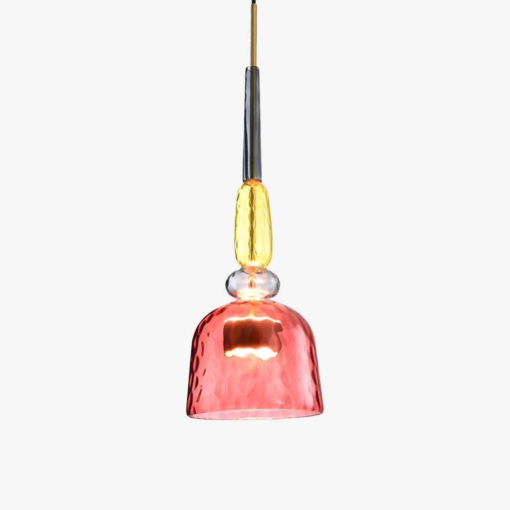 Illumy Colored Glass LED Pendant Light | Modern Nordic Design