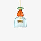 Illumy Colored Glass LED Pendant Light | Modern Nordic Design