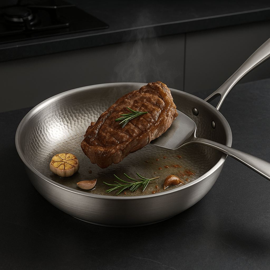 TITANFORGE Titanium Frying Pan