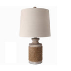 Harbor Rope Stone Table Lamp (20")