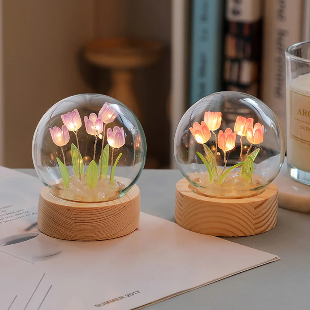 BloomLuxe Tulip Table Lamp - view 3