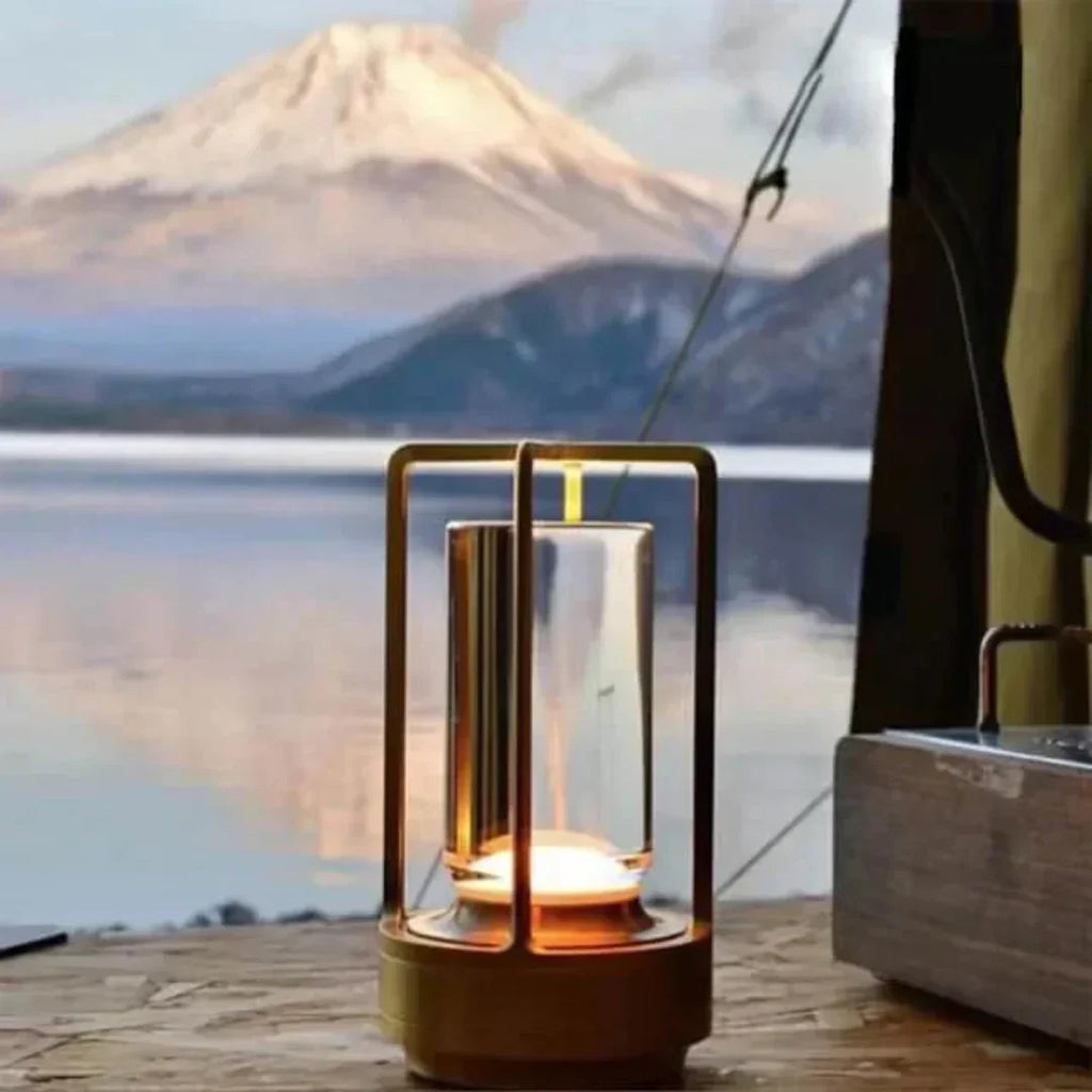 LumiGlow Crystal Table Lamp (7")