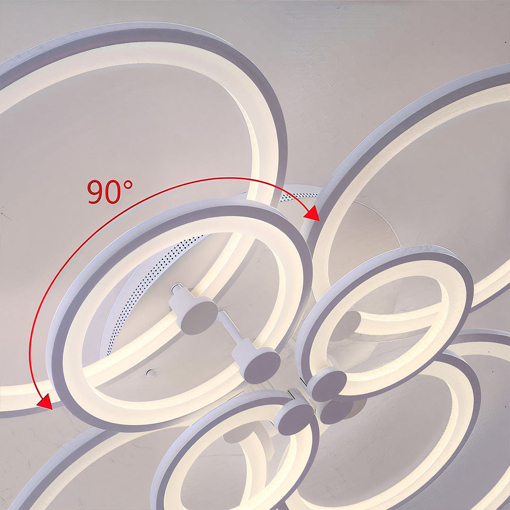 Halo Ring Semi-Flush Mount (16"–31")