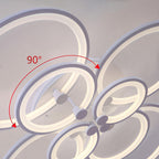 Halo Ring Semi-Flush Mount (16"–31")