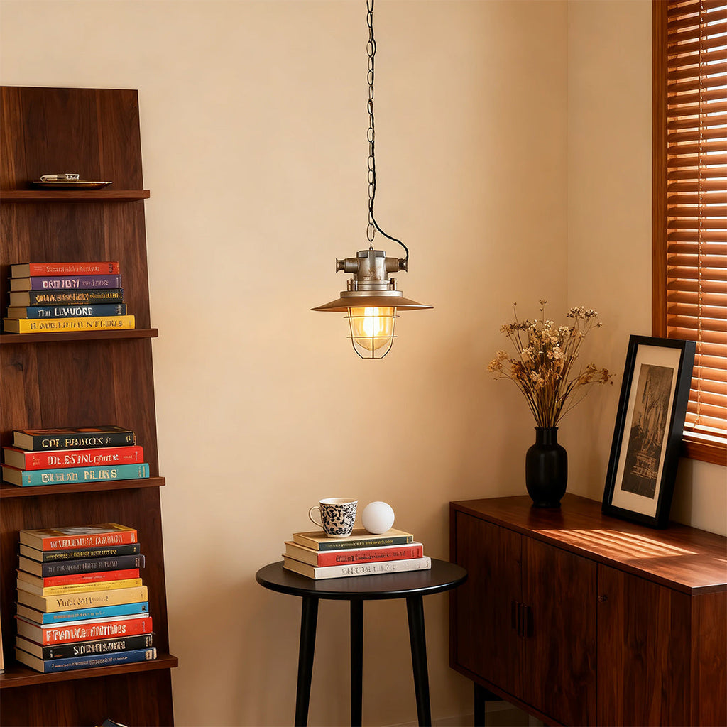 Edison Industrial Glass Pendant (12"–16")