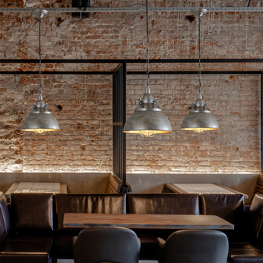Edison Industrial Glass Pendant (12"–16")