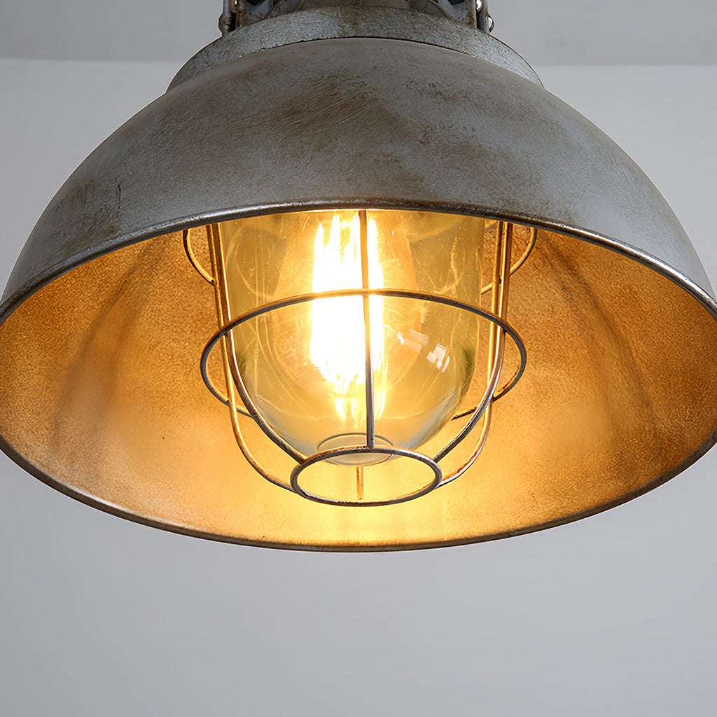 Edison Industrial Glass Pendant (12"–16")