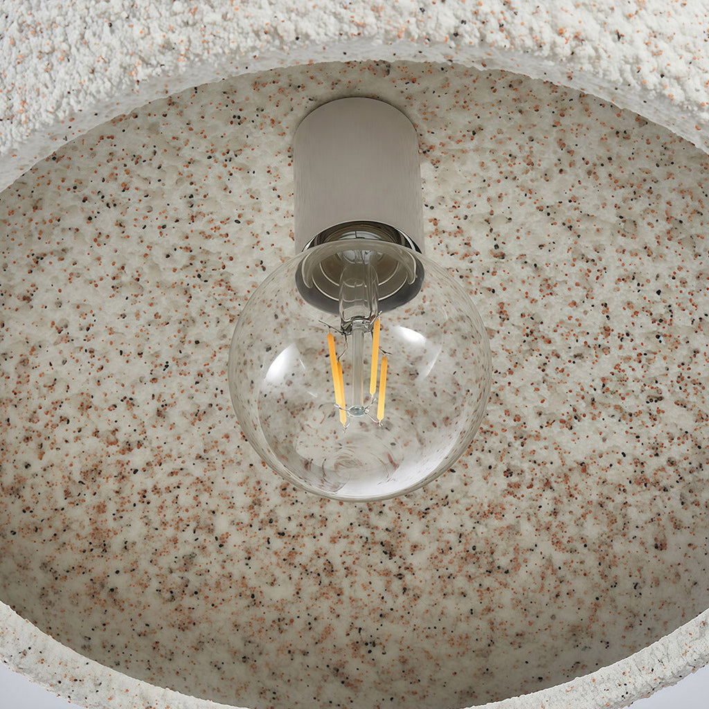Kanso Wabi-Sabi Semi-Flush Mount
