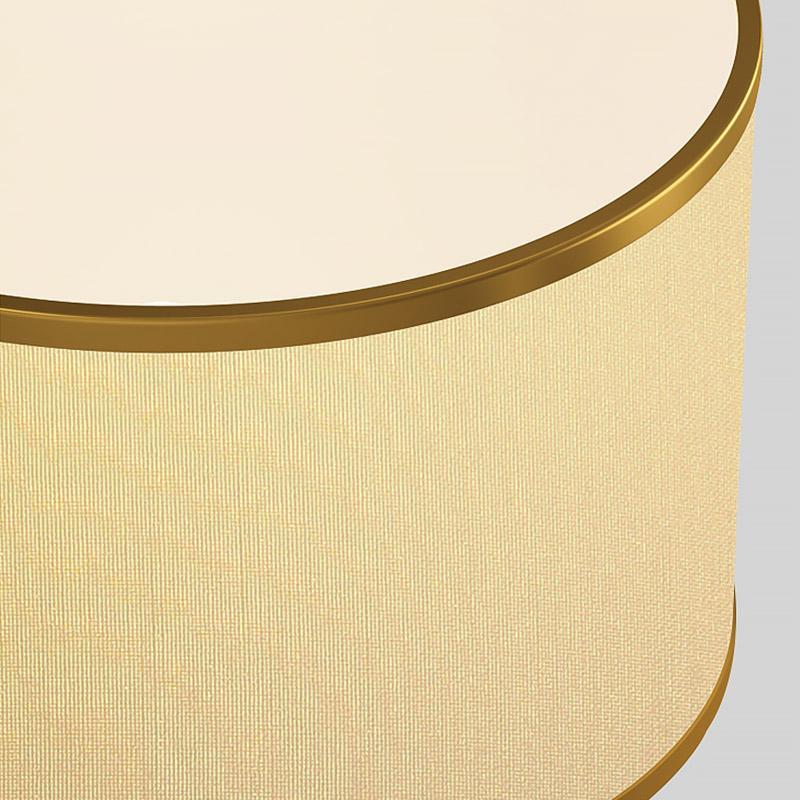 Atlas Brass Geometric Table Lamp (22")