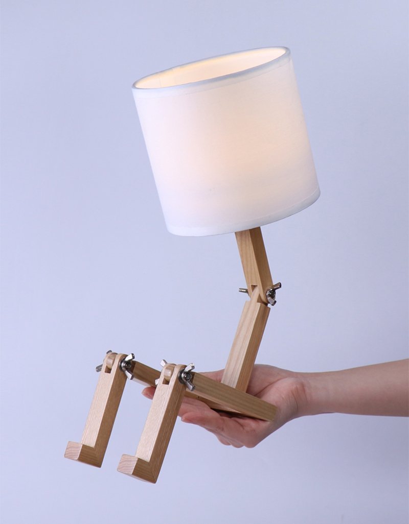 Gizmo Robot Table Lamp (13")