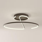 Nimbus Wire Semi-Flush Mount (16")