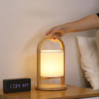 Wood Portable Accent Table Lamp - view 6