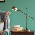 Vintage Metallic Dome Desk Lamp