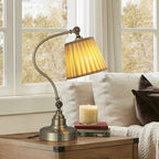 Industrial Curved Arm Desk Lamp