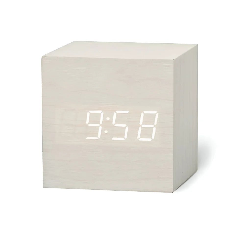 Alarm Clock LED Digital Cube Display - LivingLX
