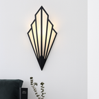 Trio Triangle LED Wall Sconce | Geometric Up & Down Wall Light
