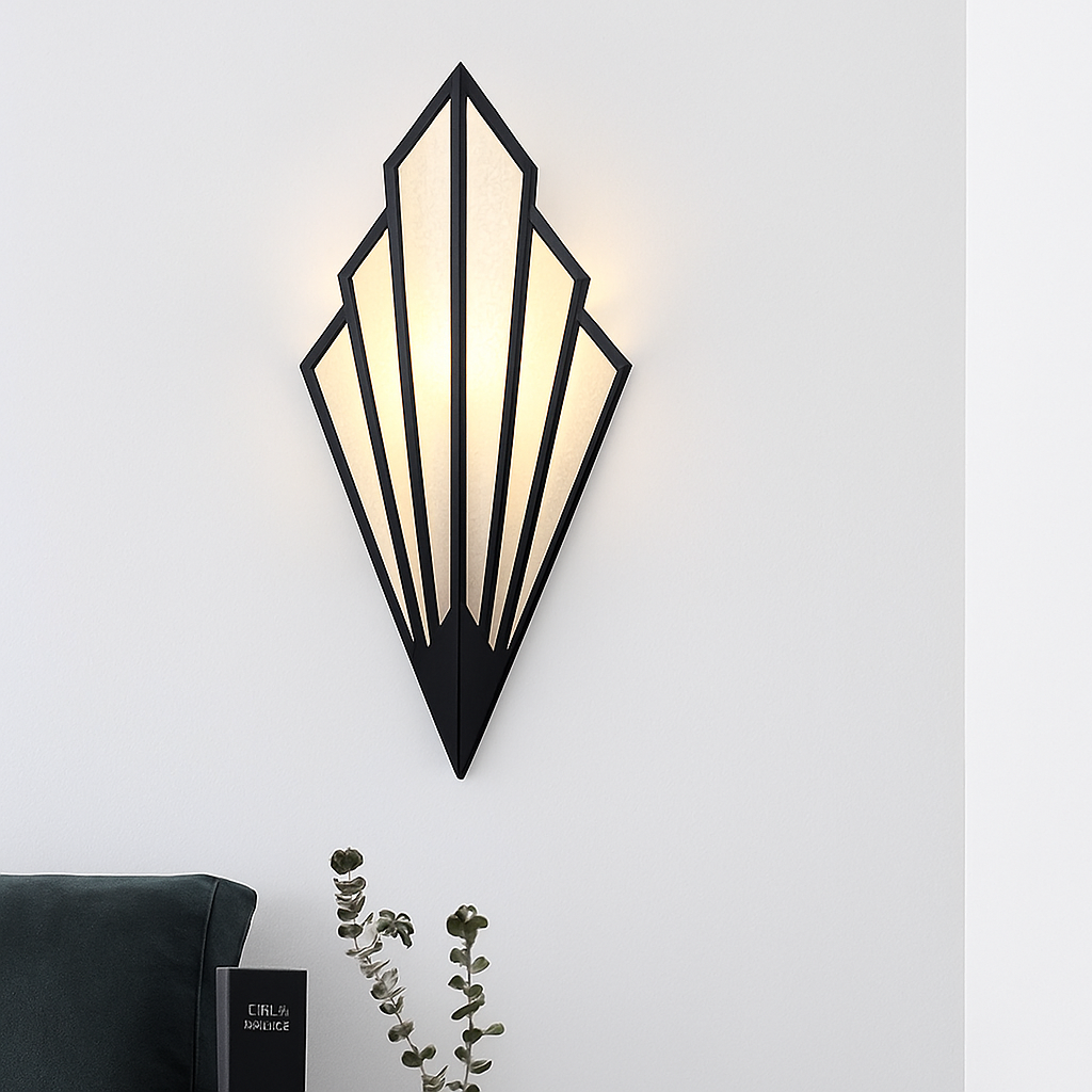 Trio Triangle LED Wall Sconce | Geometric Up & Down Wall Light