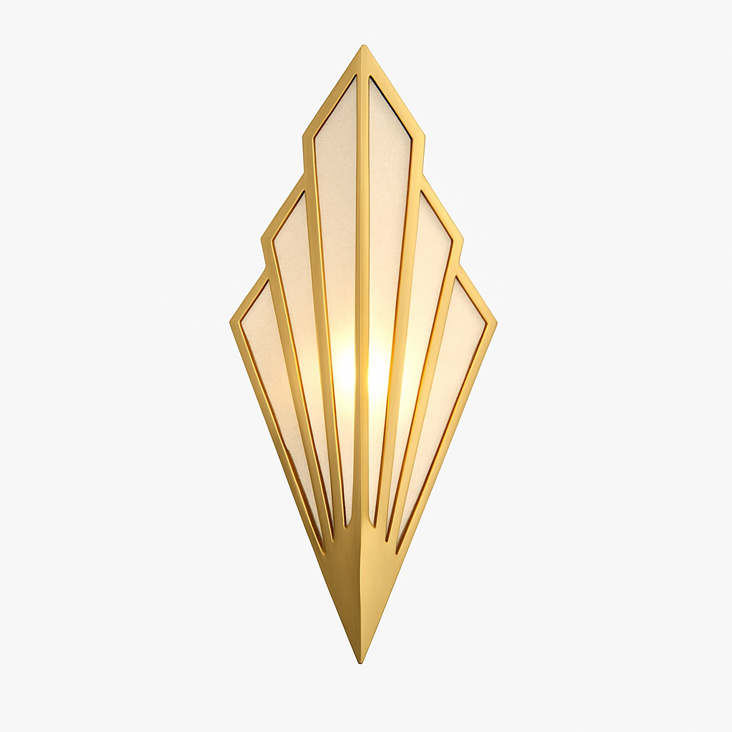 Trio Triangle LED Wall Sconce | Geometric Up & Down Wall Light