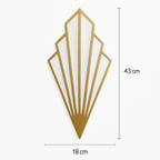 Trio Triangle LED Wall Sconce | Geometric Up & Down Wall Light