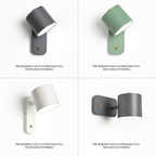Nordic Up & Down Metal Wall Sconce | Modern Staircase, Bedroom & Living Room Wall Light with Switch