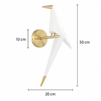 Bird Silhouette LED Wall Sconce | Modern Artistic Wall Light
