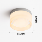 Rondo Round Glass LED Wall Sconce | Modern Up & Down Wall Light