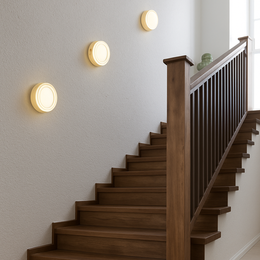 Rondo Round Glass LED Wall Sconce | Modern Up & Down Wall Light