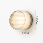 Rondo Round Glass LED Wall Sconce | Modern Up & Down Wall Light