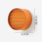 Rondo Round Glass LED Wall Sconce | Modern Up & Down Wall Light