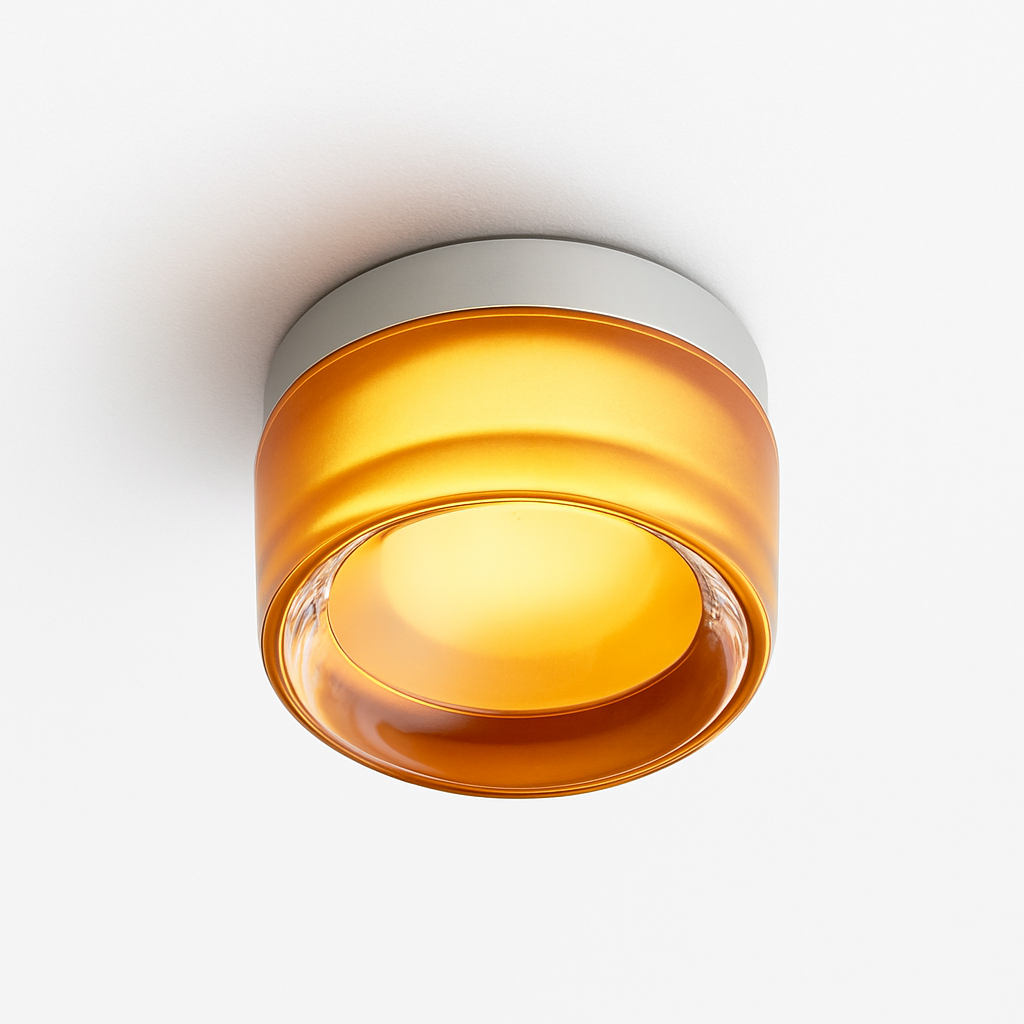 Rondo Round Glass LED Wall Sconce | Modern Up & Down Wall Light