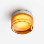 Rondo Round Glass LED Wall Sconce | Modern Up & Down Wall Light