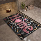AquaSoft Quick-Dry Bath Mat - LivingLX